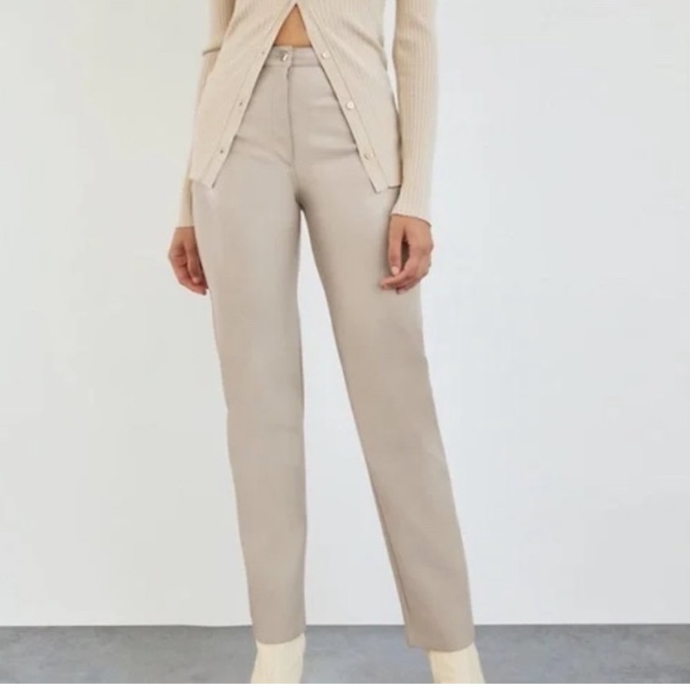 Aritzia Wilfred Melina Pant in Light Taupe